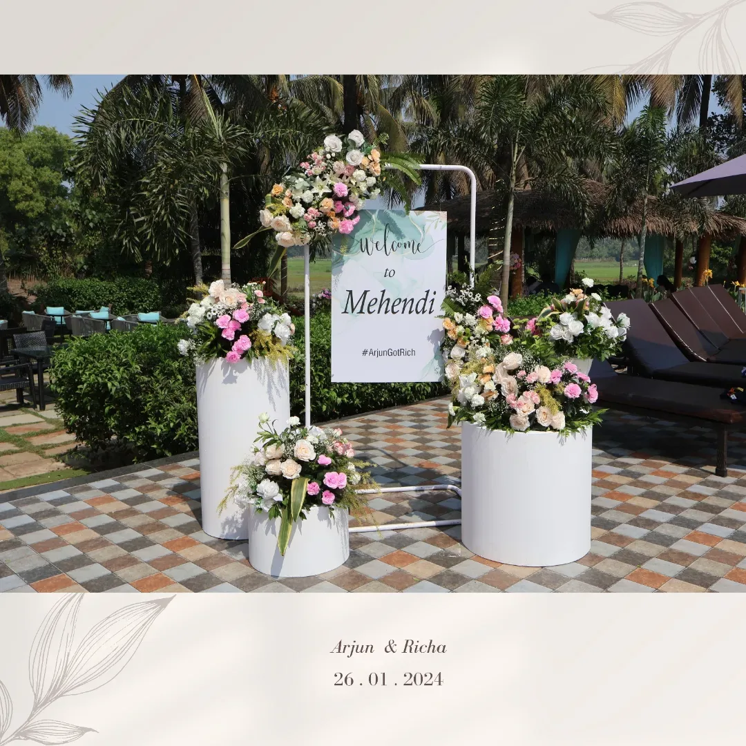 Welcome board